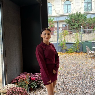 Bordo triko takım