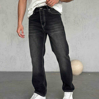 New-Baggy Siyah Pantolon