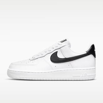 İndirim-Nike Air Force 07 White and Black