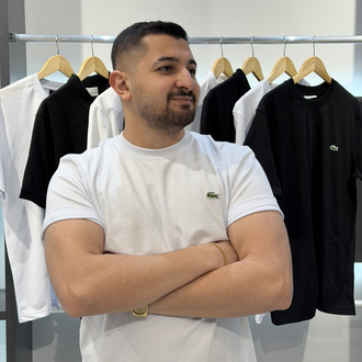 LACOSTE Tshirt Beyaz