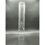 SİLİNDİR AVİZE CAMI. ŞEFFAF,YANLARINDAN ÜÇ DELİKLİ (ÇAP: 9.00cm- YÜKSEKLİK,h:48.00cm)
