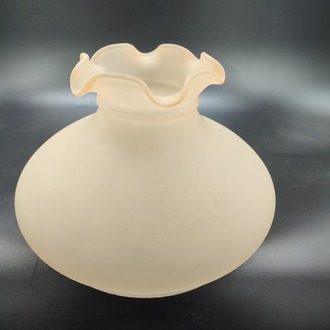 ALAATTİN AVİZE CAMI. SOMON RENKLİ (Alt yuva çapı:20.00cm-h:16.00 cm)