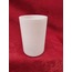 AVİZE CAMI. SİLİNDİR, BEYAZ RENKLİ, (E.27)Çap:10.00cm-h:15.00cm.Normal ampule göre.