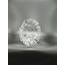 KIVIRCIK AVİZE CAMI.TAM ŞEFFAF(RENKSİZ) RENKTE. alt çapı:10,00cm-h:15,50cm