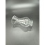 MİNYATÜR GAZ LAMBASI CAMI.TAM ŞEFFAF RENKTE. ( ALT YUVA ÇAPI: 3.00cm-h:10.50cm.)