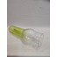 AVİZE LAMBA CAMI. ŞEFFAF - AÇIK YEŞİL RENKLİ. (ALT ÇAPI:7.00cm-h:25.00cm)