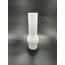 AVİZE LAMBA CAMI. PARLAK BEYAZ RENKTE.Alt çapı:7.00cm-h:25.00cm.