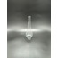 AVİZE, KÜÇÜK GAZ LAMBASI CAMI. ŞEFFAF RENKTE. ( ALT ÇAP: 3,50cm-h:22.00cm)