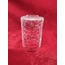 AVİZE CAMI .SİLİNDİR, ŞEFFAF, ÇATLATILMIŞ DESENLİ, (E.27)Çapı:10.00cm-h:15.00cm. .
