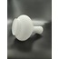 AVİZE LAMBA CAMI. BEYAZ RENKLİ. (ALT ÇAP: 8.00cm-h:18.00cm)
