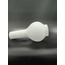 BÜYÜK LAMBA CAMI. HAKİKİ OPALİN. BEYAZ RENKLİ. (ALT ÇAP: 8.00cm-h:28.00cm)