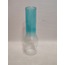 AVİZE LAMBA CAMI. ŞEFFAF - TURKUAZ MAVİ RENKLİ. ( Alt çapı:7.00cm-h:25.00cm)