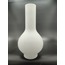 BÜYÜK LAMBA CAMI. HAKİKİ OPALİN. BEYAZ RENKLİ. (ALT ÇAP: 8.00cm-h:28.00cm)