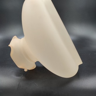 ALAATTİN AVİZE CAMI. SOMON RENKLİ (Alt yuva çapı:20.00cm-h:16.00 cm)