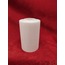 AVİZE CAMI. SİLİNDİR, BEYAZ RENKLİ, (E.27)Çap:10.00cm-h:15.00cm.Normal ampule göre.