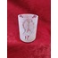 AVİZE CAMI. SİLİNDİR, MAT, ÇATLATILMIŞ, ALEV DESENLİ,Çap:10.00cm-h:14.0cm.Normal ampule.
