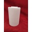 AVİZE CAMI. SİLİNDİR, BEYAZ RENKLİ, (E.27)Çap:10.00cm-h:15.00cm.Normal ampule göre.