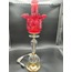 KIVIRCIK CAM BAŞLIKLI GOLD ABAJUR