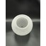 OSMANLI AVİZE CAMI .MAT, ÇATLATILMIŞ DESENLİ. GRİFLİ (ÇAP: 20.cm- YUVA ÇAPI: 10.cm)