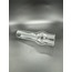 AVİZE LAMBA CAMI.TAM ŞEFFAF RENKTE.(Alt çapı:7.00cm-h:25.00cm)