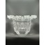 KIVIRCIK AVİZE CAMI.TAM ŞEFFAF(RENKSİZ) RENKTE. alt çapı:10,00cm-h:15,50cm