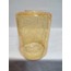 SİLİNDİR AVİZE CAMI. BAL RENKLİ. (E.27).Çapı:10.00cm-h:13.00cm.Normal ampule göre.