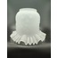 KIVIRCIK AVİZE CAMI.MAT,(Buzlu cam gibi) RENKTE.Alt çapı:10,00cm-h:15,50cm.