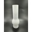 AVİZE LAMBA CAMI. PARLAK BEYAZ RENKTE.Alt çapı:7.00cm-h:25.00cm.