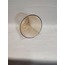 AVİZE CAMI. SİLİNDİR, BAL RENKLİ ,KENDİNDEN ÇİZGİLİ, (E.27).Çapı:10.00cm-h:15.00cm. r