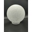 OSMANLI AVİZE CAMI .MAT, ÇATLATILMIŞ DESENLİ. GRİFLİ (ÇAP: 20.cm- YUVA ÇAPI: 10.cm)