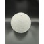 OSMANLI AVİZE CAMI .MAT, ÇATLATILMIŞ DESENLİ. GRİFLİ (ÇAP: 20.cm- YUVA ÇAPI: 10.cm)