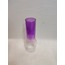 AVİZE LAMBA CAMI. ŞEFFAF - LİLA RENKLİ. (ALT ÇAP:7.00cm-h:25.00cm)