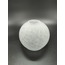 KÜÇÜK AVİZE CAMI.YUVARLAK, MAT, ÇATLATILMIŞ DESENLİ (E.14) (ÇAP: 10.cm - DUY YUVASI: 3.cm)