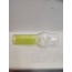 AVİZE LAMBA CAMI. ŞEFFAF - AÇIK YEŞİL RENKLİ. (ALT ÇAPI:7.00cm-h:25.00cm)