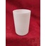 AVİZE CAMI. SİLİNDİR, BEYAZ RENKLİ, (E.27)Çap:10.00cm-h:15.00cm.Normal ampule göre.