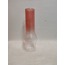 AVİZE LAMBA CAMI. ŞEFFAF - GÜL KURUSU RENKLİ. (Alt çapı:7.00cm-h:25.00cm.