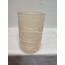 AVİZE CAMI. SİLİNDİR, SOMON RENKLİ, SUYOLU DESENLİ.(E.27).Çapı:10.00cm-h:15.00cm..
