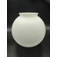 OSMANLI AVİZE CAMI. HAKİKİ OPALİN, BEYAZ.(Çapı:20.00 cm.Yuva çapı:10.00 cm.