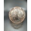 KÜÇÜK AVİZE CAMI . BAL RENKLİ, ÇATLAK DESENLİ,(E.14), (ÇAP: 10.00cm- DUY YUVASI: 3.00)