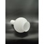 BÜYÜK LAMBA CAMI. HAKİKİ OPALİN. BEYAZ RENKLİ. (ALT ÇAP: 8.00cm-h:28.00cm)