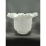 KIVIRCIK AVİZE CAMI. TAM SÜT BEYAZ RENKTE.alt çapı:10,00cm.h:15,50cm
