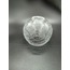 KÜÇÜK AVİZE CAMI. ŞEFFAF(E.14),ÇATLATILMIŞ DESENLİ (ÇAP: 10.00cm- DUY YUVASI: 3.00cm.)