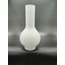 BÜYÜK LAMBA CAMI. HAKİKİ OPALİN. BEYAZ RENKLİ. (ALT ÇAP: 8.00cm-h:28.00cm)