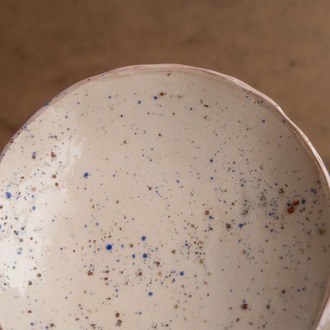 Dondurma Desenli Yükseltilmiş Seramik Mama Kabı — 14 cm | Kuimo