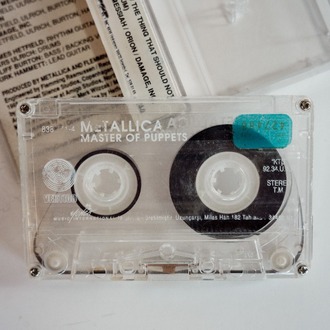 Metallica - Master of Puppets (Kaset)