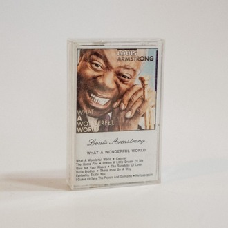 Louis Armstrong - What a Wonderful World (Kaset)