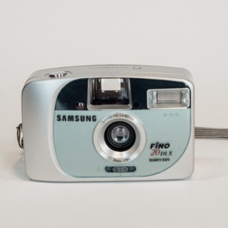 Samsung Fino 20 DLX Quartz Date 35mm Film Fotoğraf Makinesi