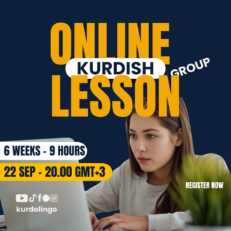 Online Kurdish (Kurmanji) A1 Level Group Class