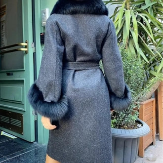 SİYAH ALPACA KÜRK 
