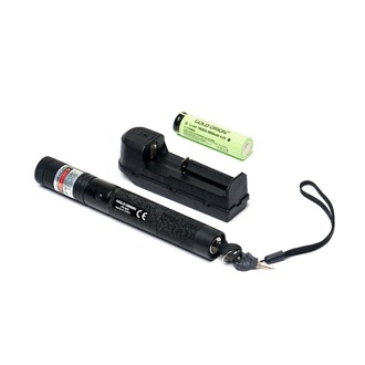 Yeşil Lazer Pointer Yüksek Güçlü Lazer Işaretçisi Şarjlı Anahtar Emniyetli